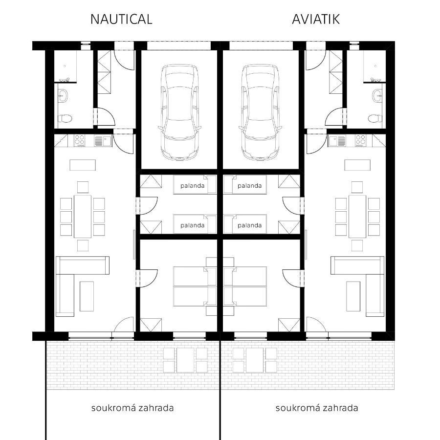 Apartmany Modrinovy Dum ฮอร์นี ปลานา ภายนอก รูปภาพ